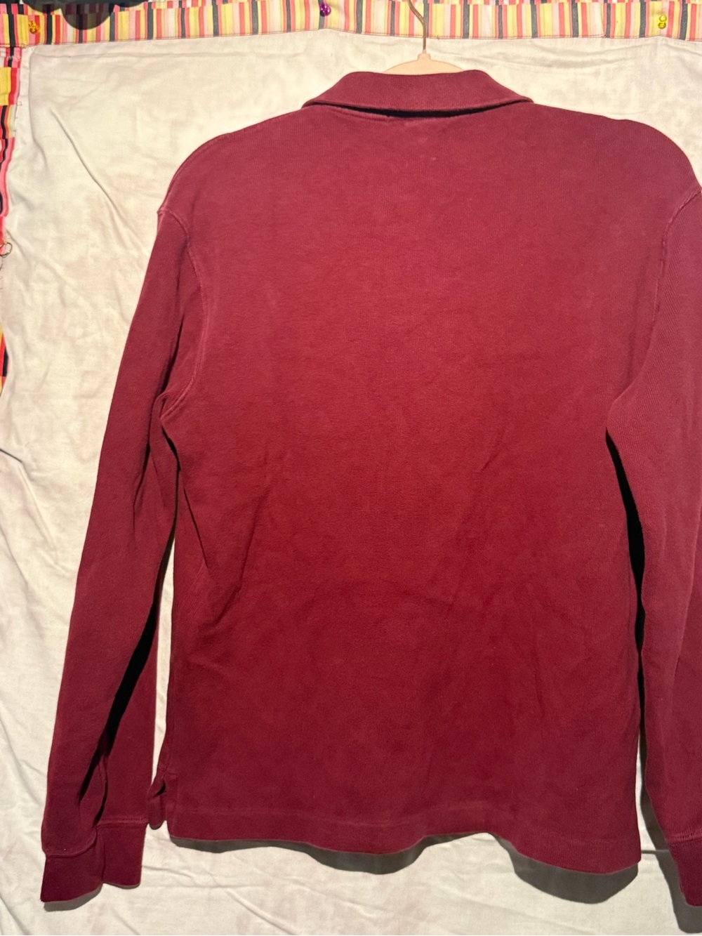 Polo Ralph Lauren Half-Zip Pullover - Burgundy - Picture 4 of 7